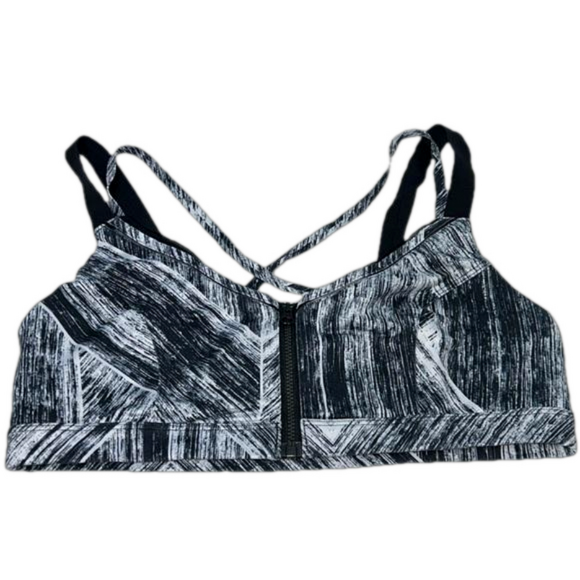 Lululemon Front Zip Sports Bra - Picture 1 of 8